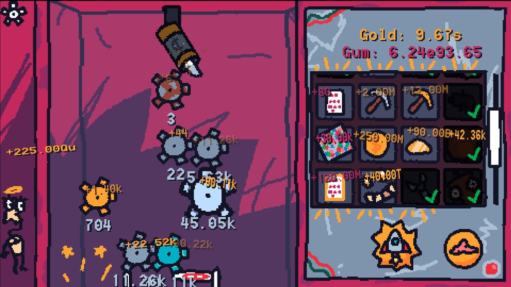 【クリッカー】『Idle Gumball Machine』体験版 /ピンボール風インクリメンタル