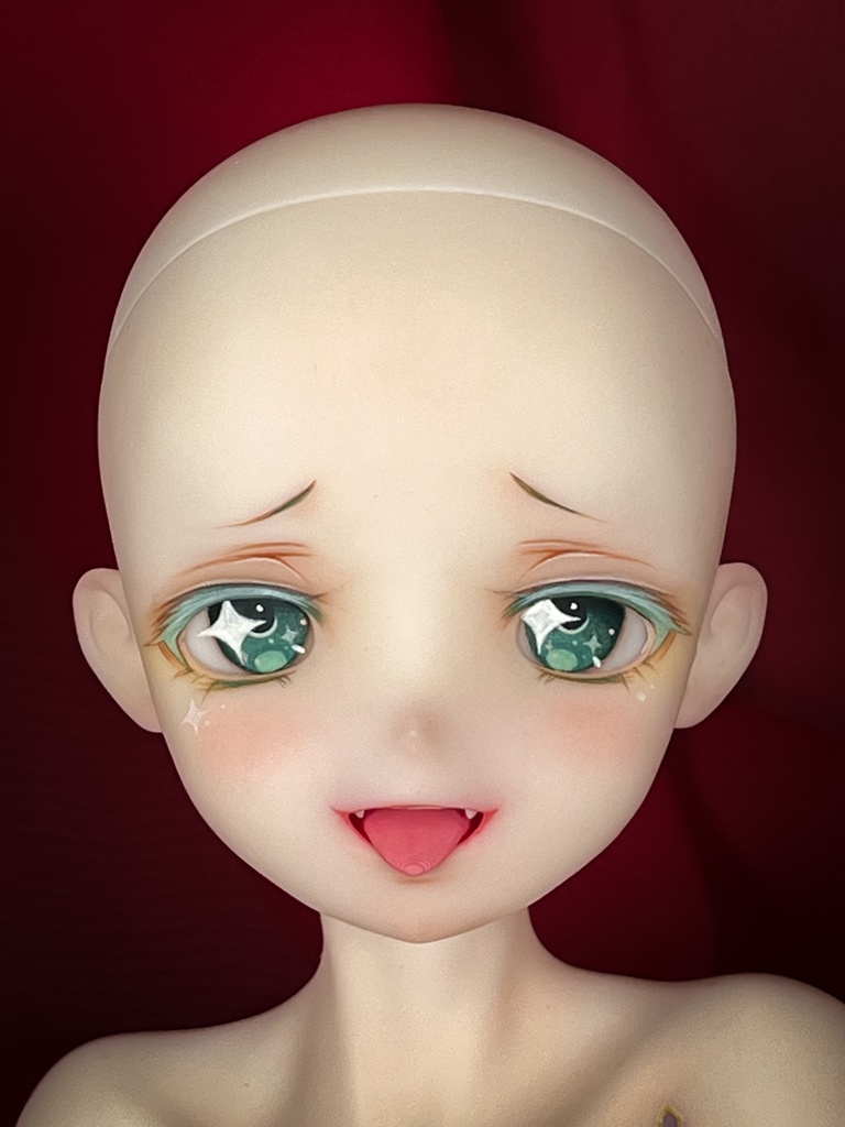 Blanca オリジナルドールヘッド B-HA-01 1/4ドール向けキャスト製ヘッド