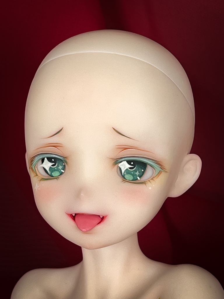 Blanca オリジナルドールヘッド B-HA-01 1/4ドール向けキャスト製ヘッド