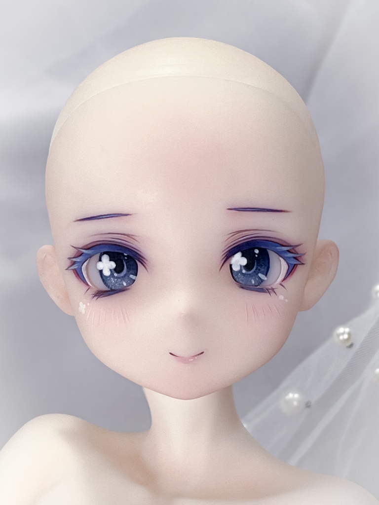 Blanca オリジナルドールヘッド B-HA-02 1/4ドール向けキャスト製ヘッド