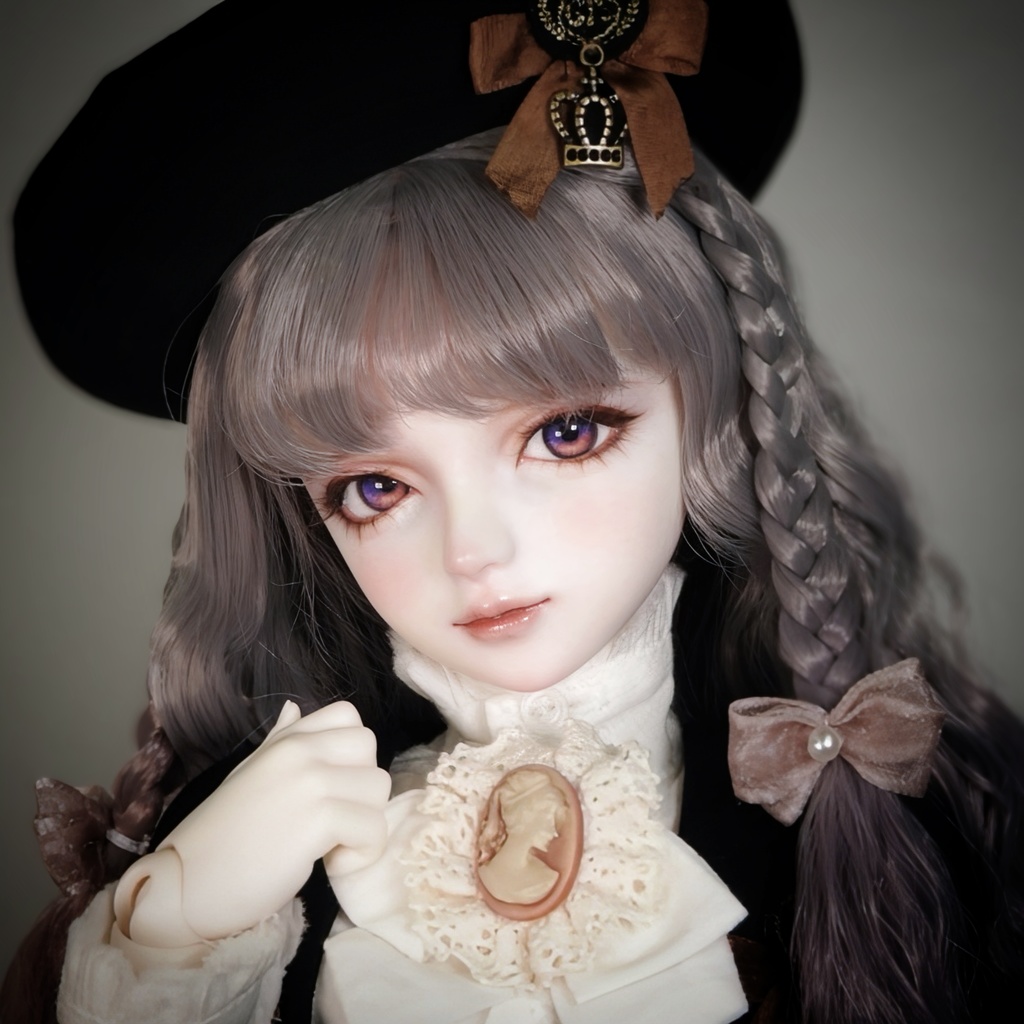 Blanca オリジナルドールヘッド B-HR-01 1/4ドール向けキャスト製ヘッド