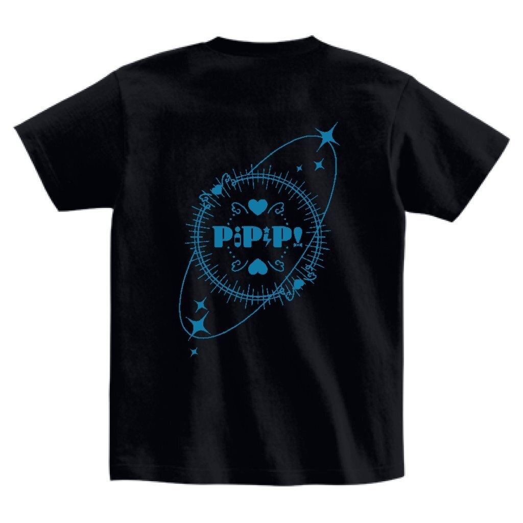 PiPiPiロゴ入りTシャツ