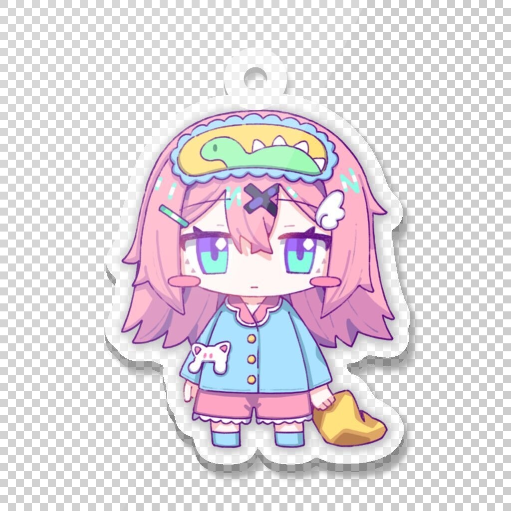 おやすみぎにぴちゃん　アクリルキーホルダー