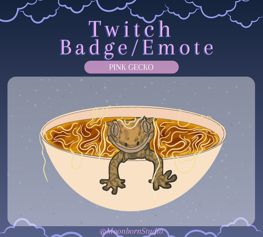Twitch Badges & Emotes | Pho Gecko