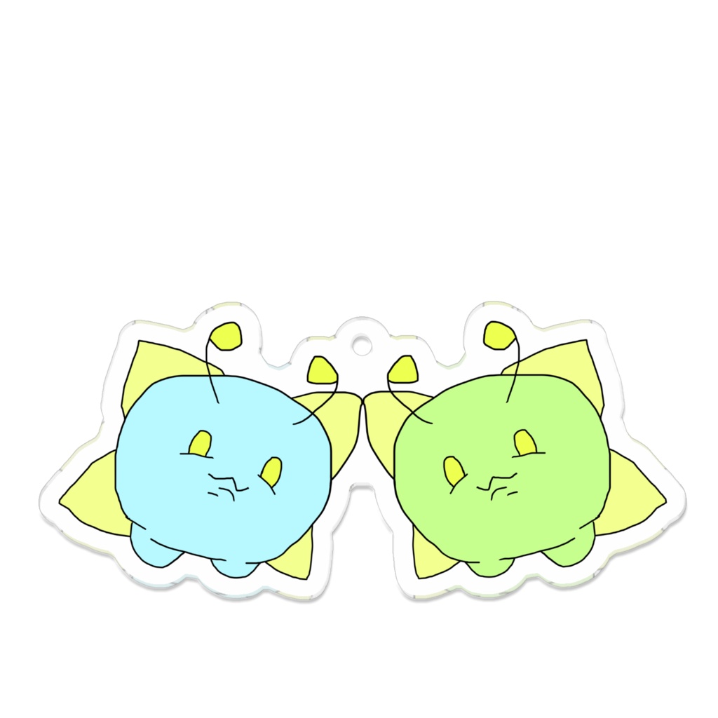 りんねむしアクキー(ブチ切れ)