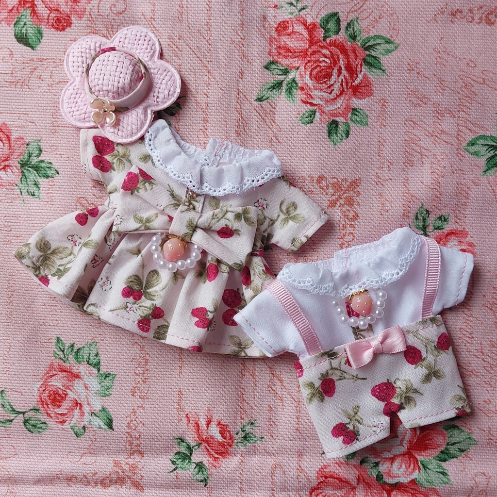 避暑地のストロベリーガーデンコーディネート