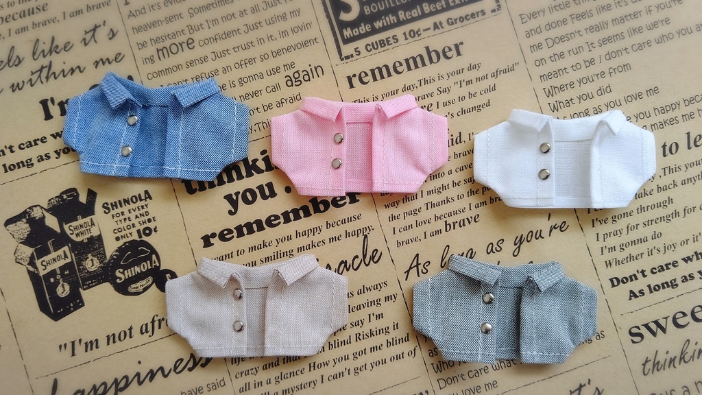 【ぬい服】ダンガリー(デニム)ジャケット/アウター