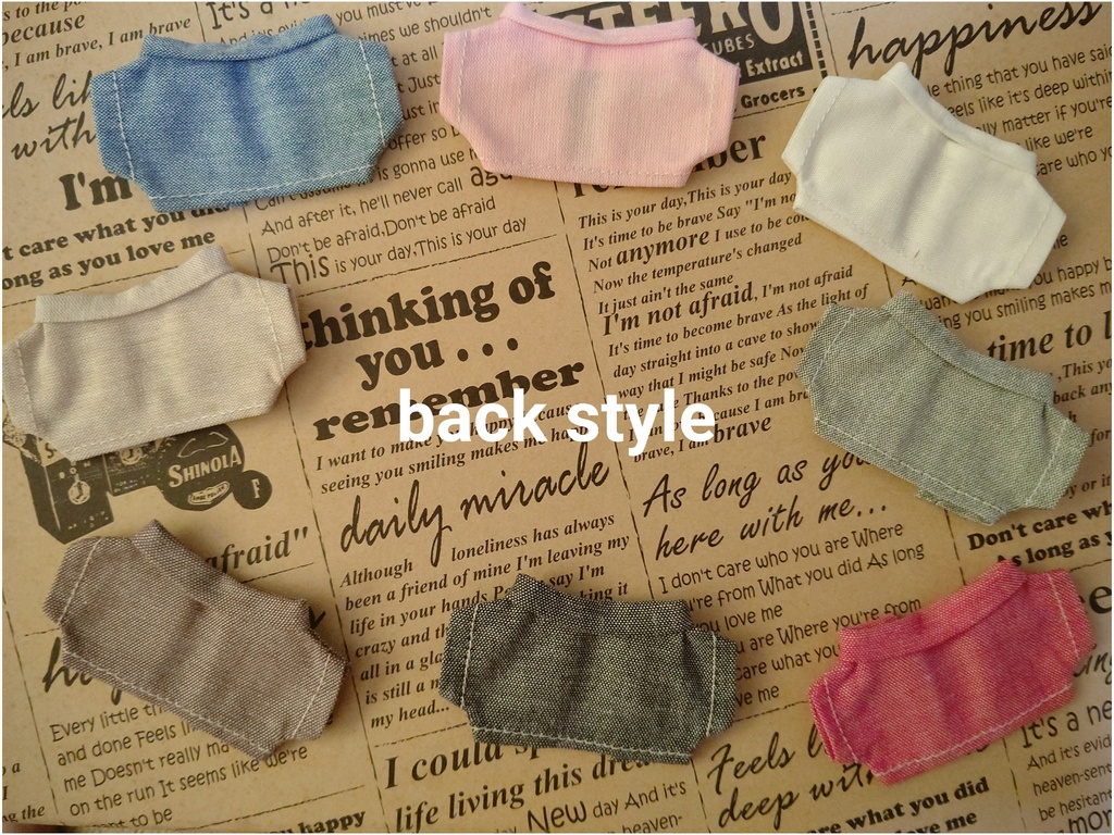 【ぬい服】ダンガリー(デニム)ジャケット/アウター