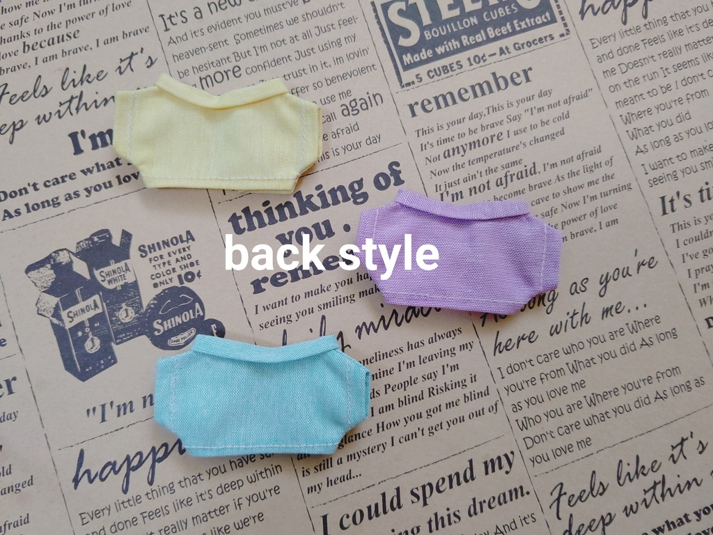 【ぬい服】ダンガリー(デニム)ジャケット/アウター