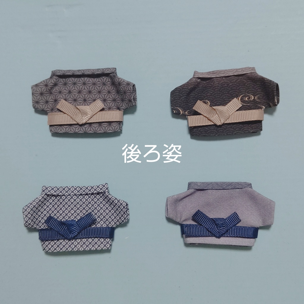 【ぬい服】🍉浴衣・着物_メンズ・男性向け_夏服和服🎋🎆【ぬい用】