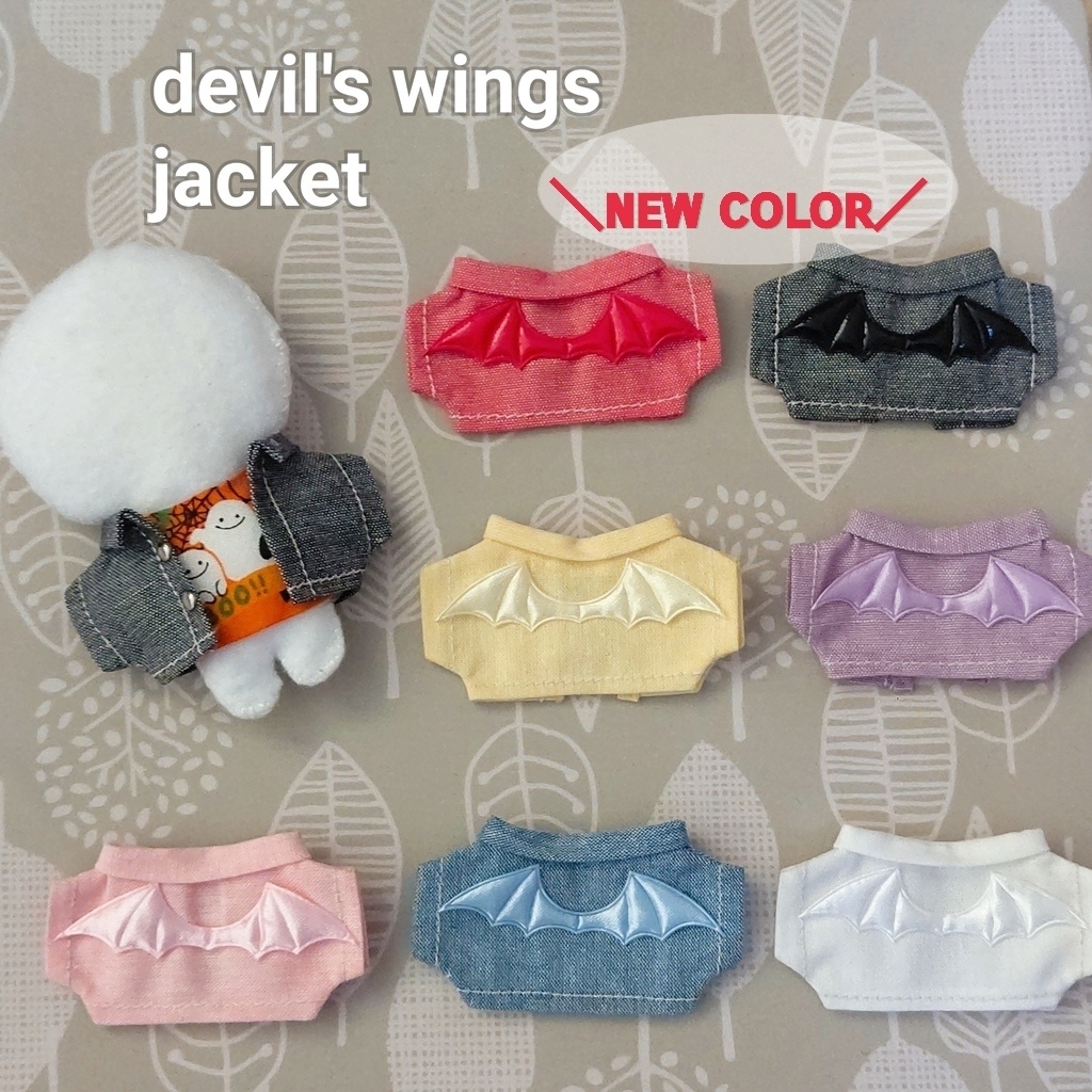 【ぬい服】デビル_悪魔羽ジャケット👿アウター