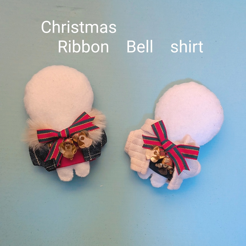 【ぬい服】🎄クリスマス リボンベル🔔🎀【X'mas】