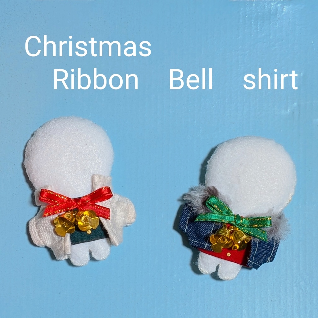 【ぬい服】💚クリスマス🎀🔔リボンベル❤️【X'mas】