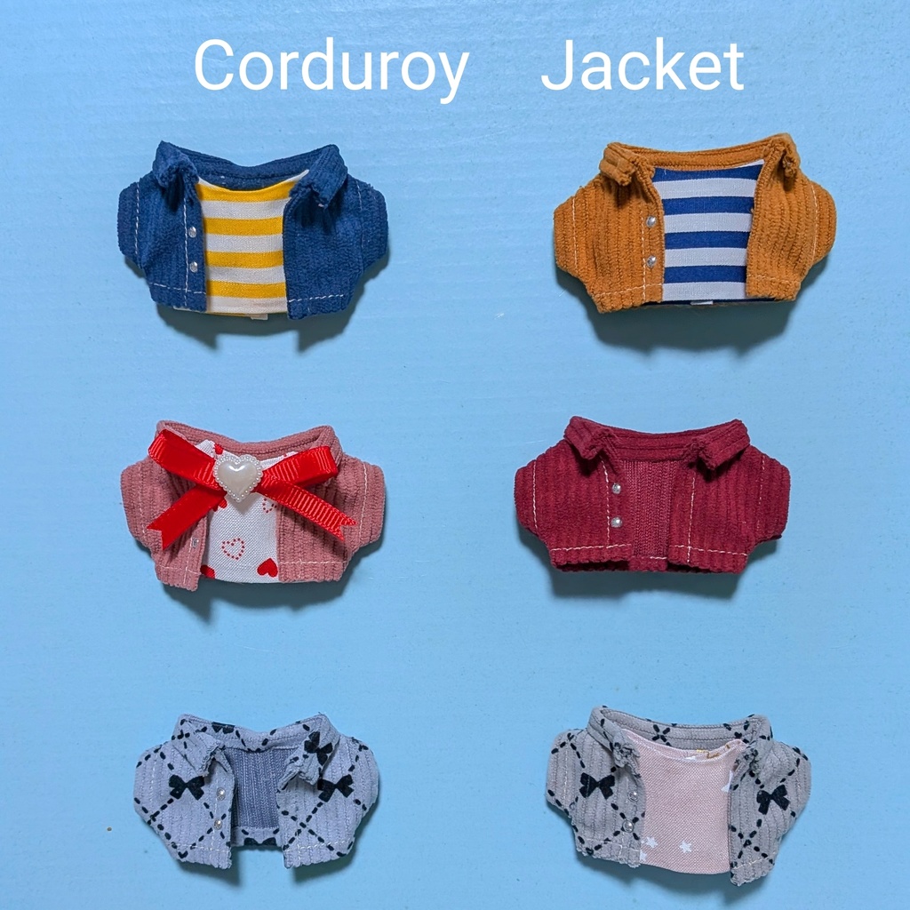 【ぬい服】コーデュロイジャケット【アウター