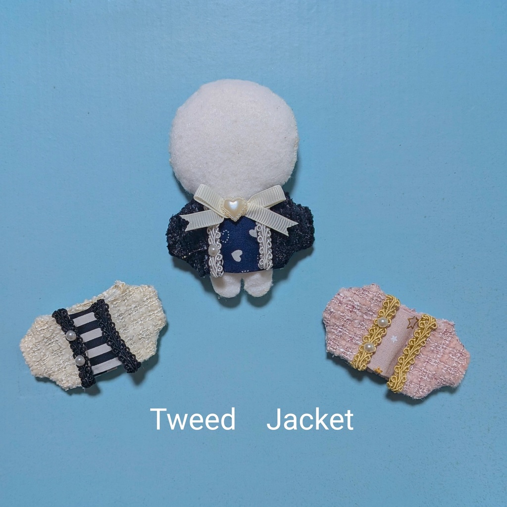【ぬい服】ツイードジャケット【アウター】