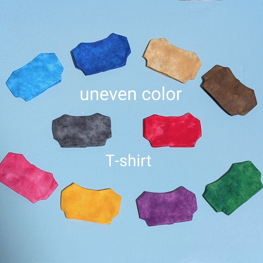 【ぬい服】ムラ染めＴシャツ