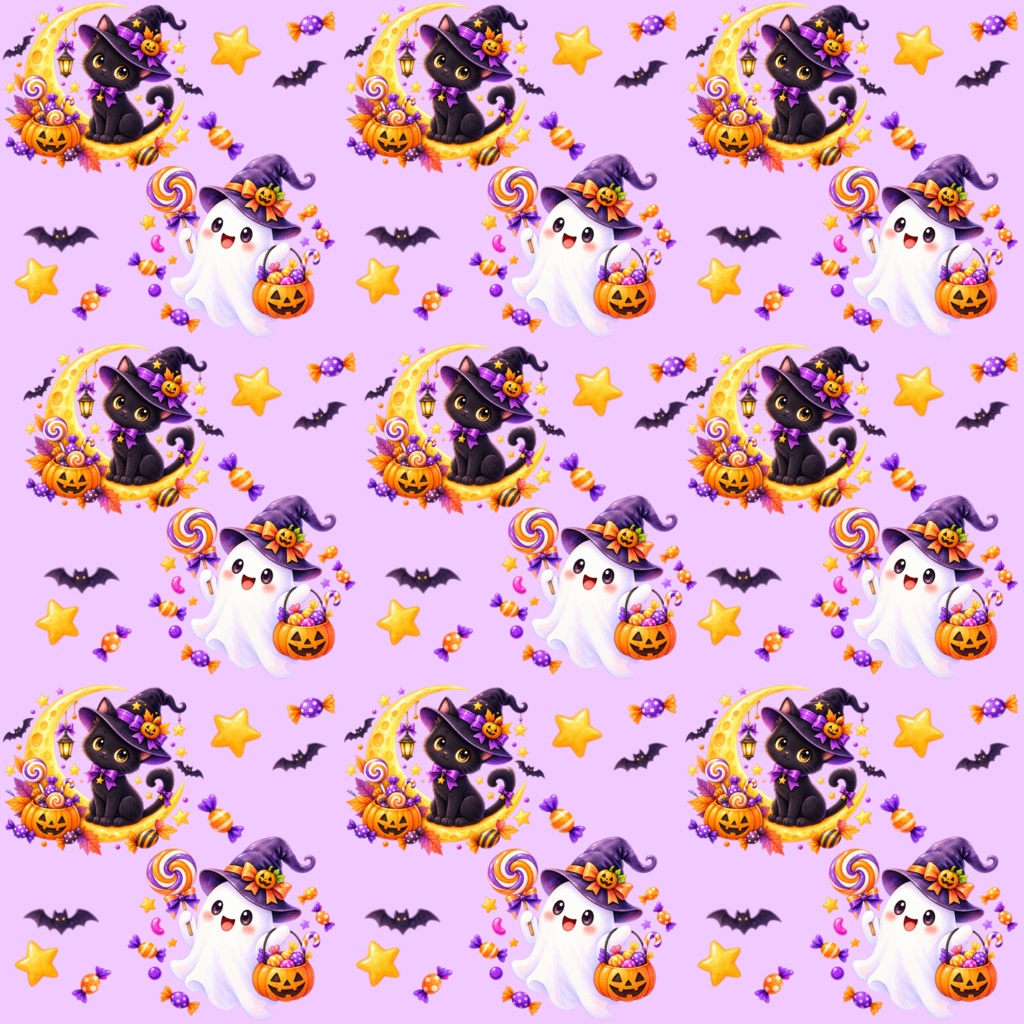 【デジタルデータ販売】ハロウィンデジタルペーパー