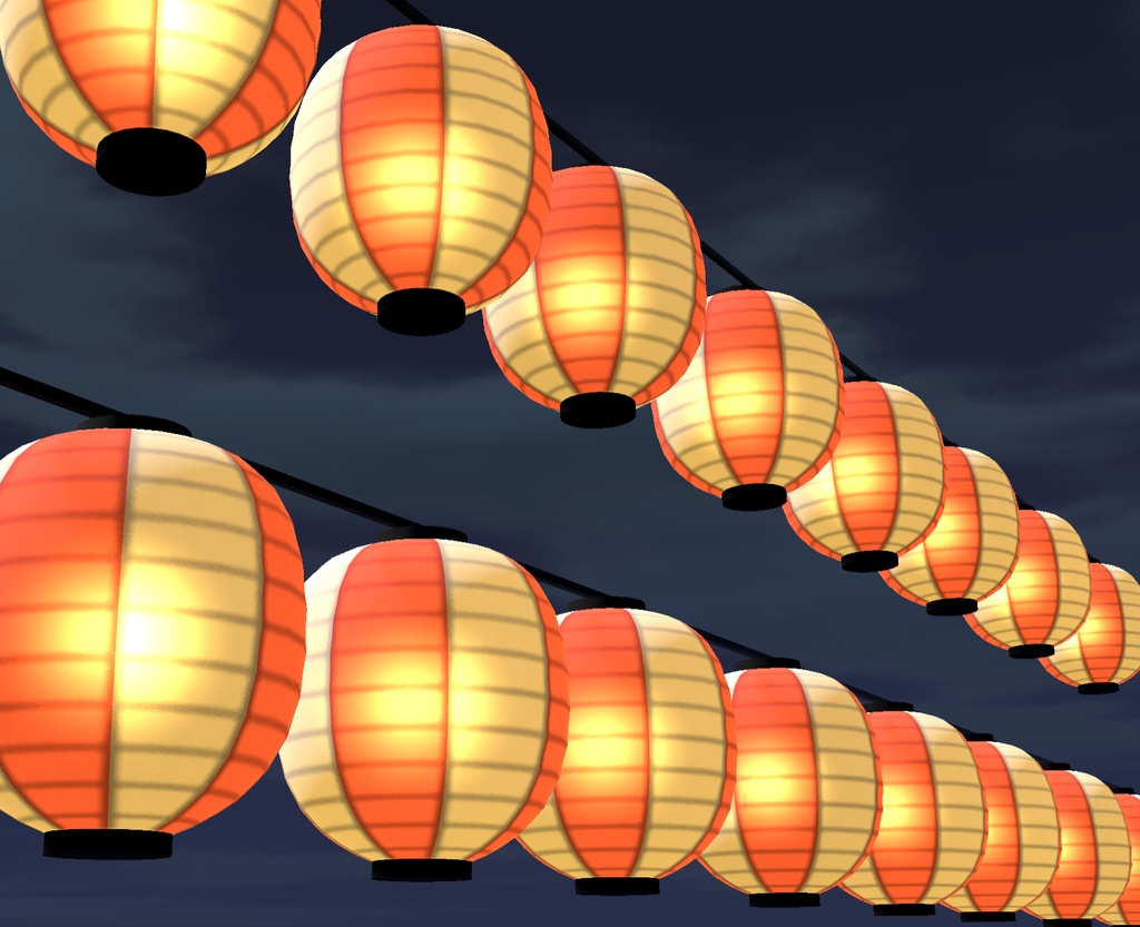 ねむ式視差屈折ライトシェーダー&ランプモデル