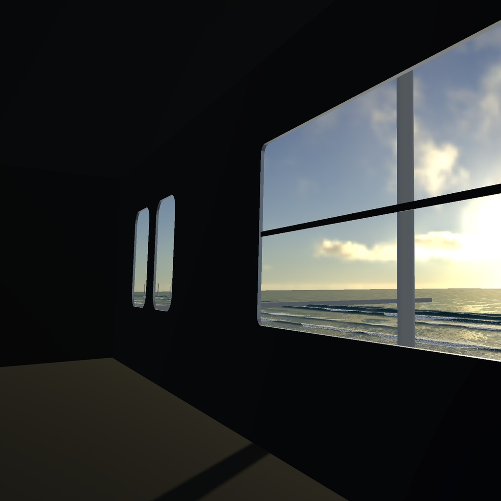 波打ち際シェーダー「nmSeashore」&ワールドギミックセット