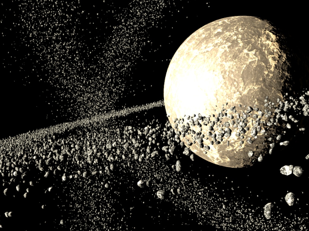 アステロイドベルトシェーダー「nmAsteroidBelt」＆ワールド背景用Sci-Fi宇宙船セット