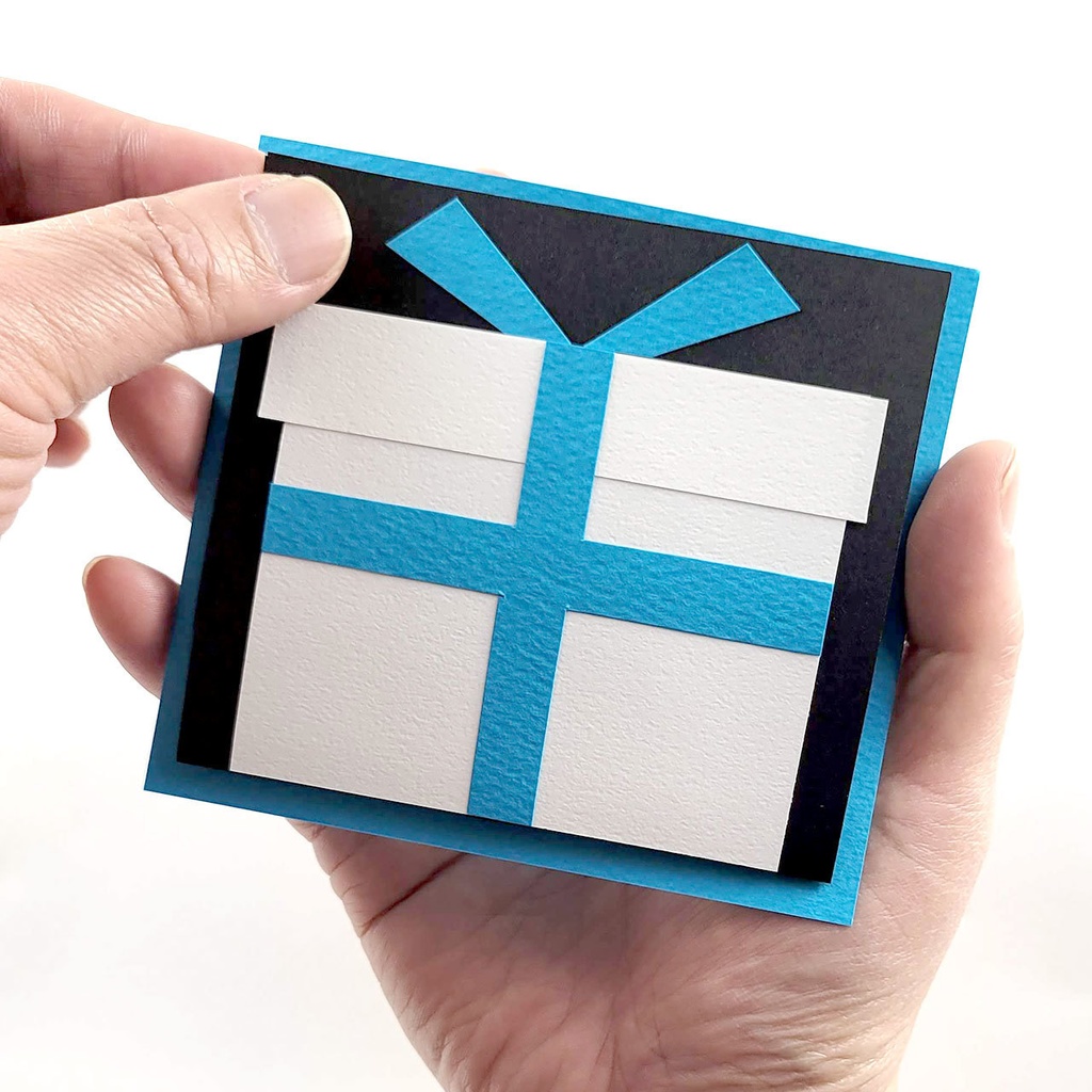 顔写真が飛び出す!「いないいないばあ」メッセージカードが作れる型紙(ダウンロード版)