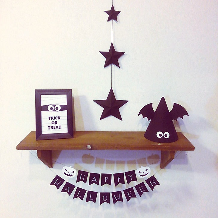 【ハロウィンポストカード】3つのデザイン素材セット(ダウンロード販売)