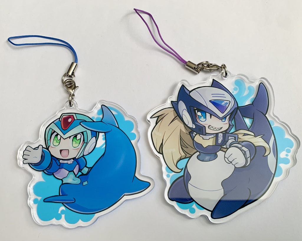 アクリルキーホルダー イルカックス