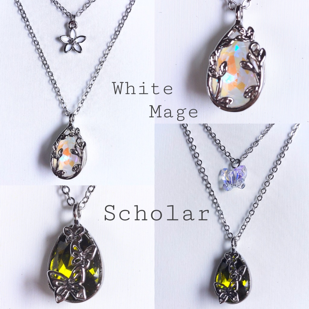 ファイナルファンタジーXIV×HARIO ピアス　と　ネックレス　セット 受注期間4／16～5／15】【9月上旬以降届け】再販 FF