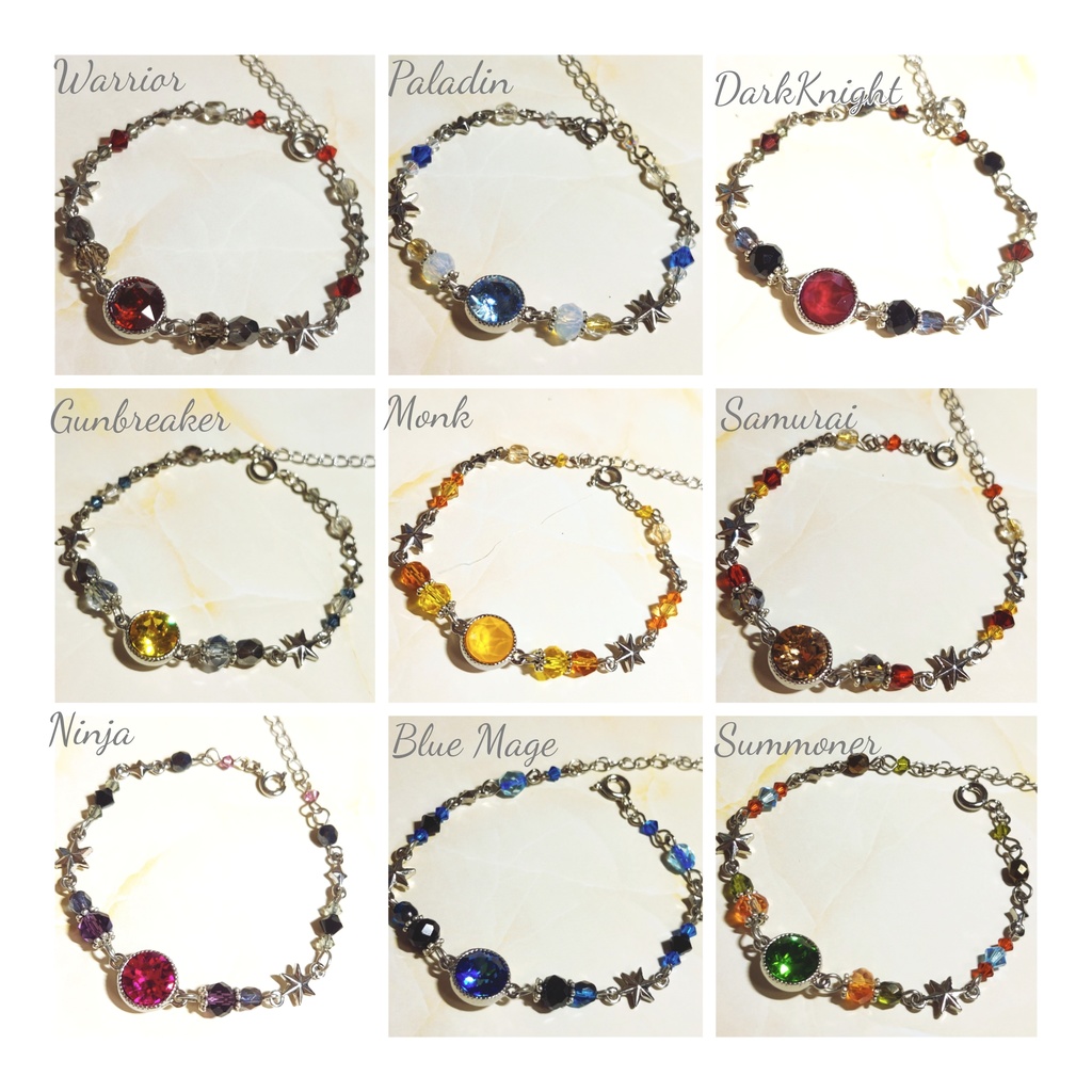 FF14ジョブイメージブレスレット(シルバーver)