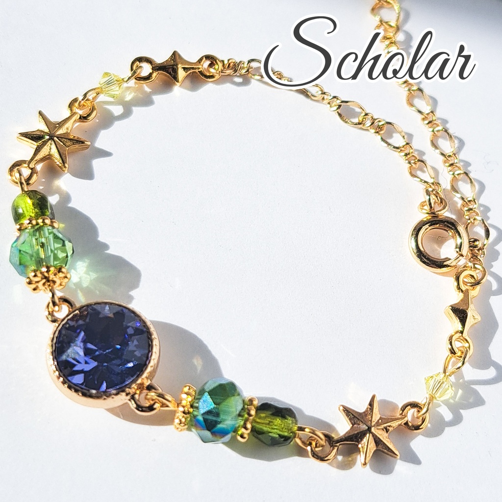 FF14 ジョブイメージブレスレット【ヒーラー:白魔導士、占星術師、学者、賢者】