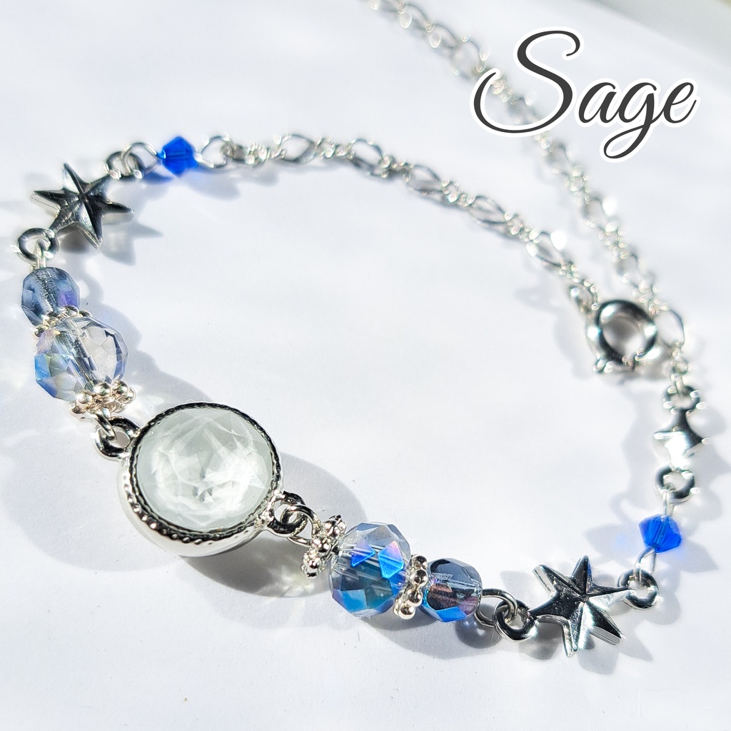 FF14 ジョブイメージブレスレット【ヒーラー:白魔導士、占星術師、学者、賢者】