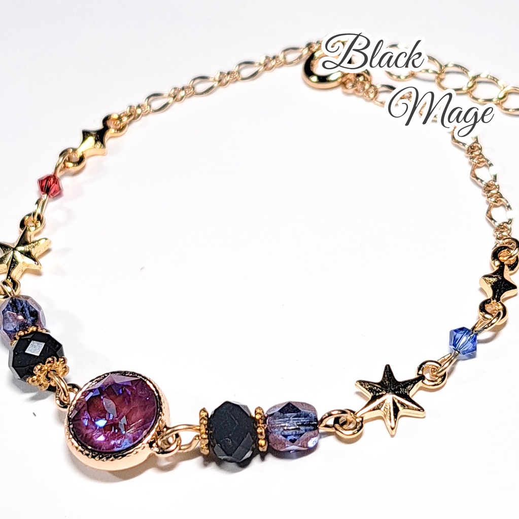 FF14 ジョブイメージブレスレット【DPS:赤魔導士、黒魔導士、召喚士、ピクトマンサー】