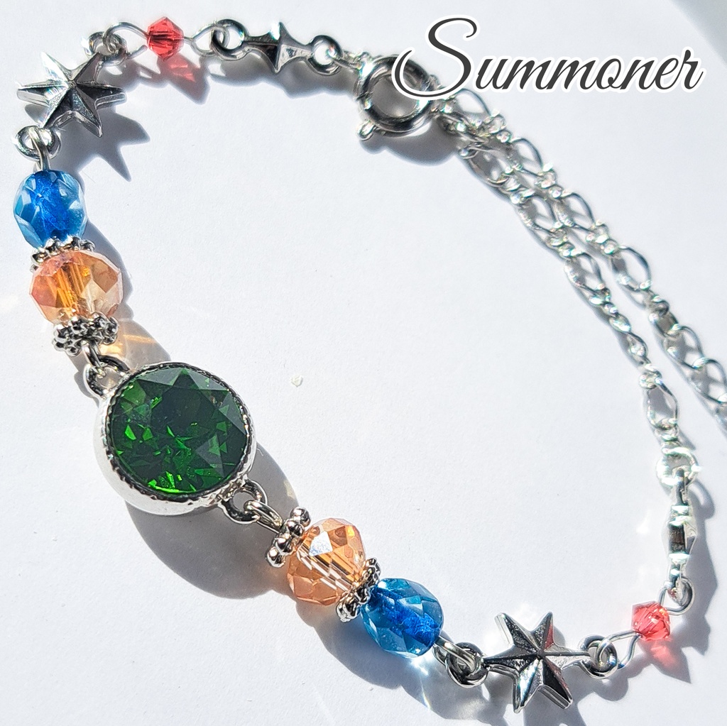 FF14 ジョブイメージブレスレット【DPS:赤魔導士、黒魔導士、召喚士、ピクトマンサー】