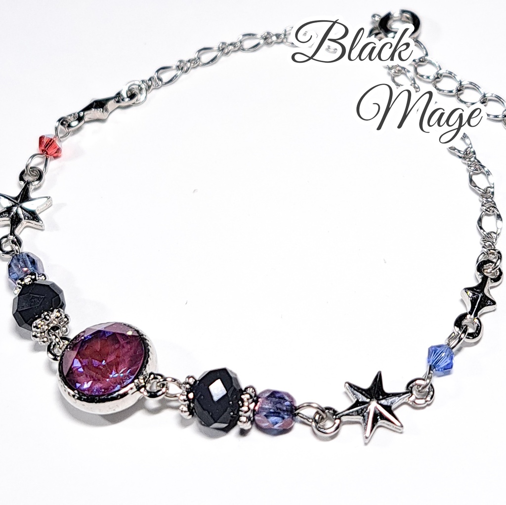 FF14 ジョブイメージブレスレット【DPS:赤魔導士、黒魔導士、召喚士、ピクトマンサー】