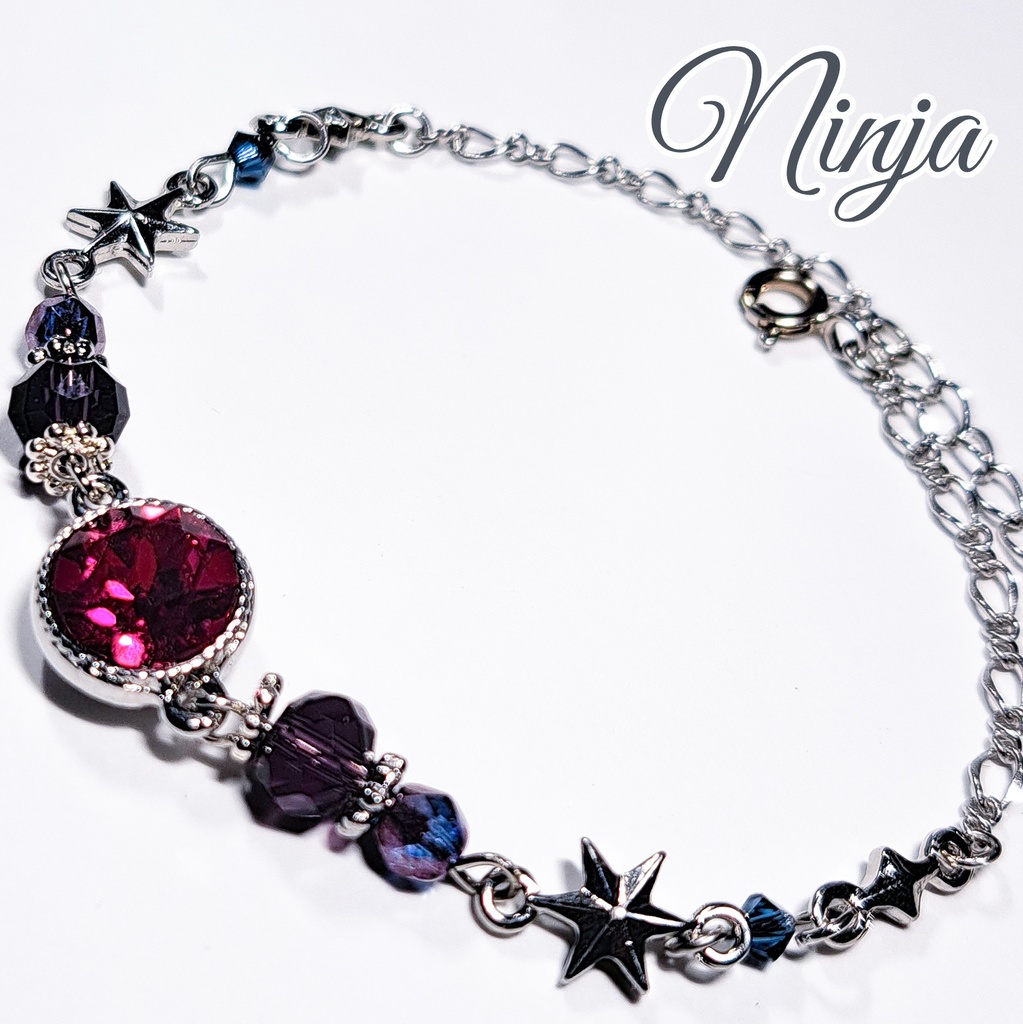 FF14 ジョブイメージブレスレット【DPS:忍者、ヴァイパー、リーパー】