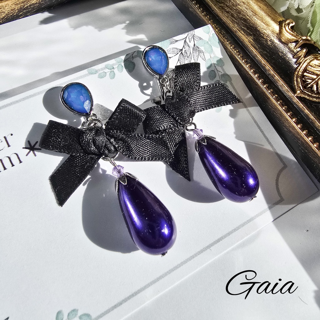 FF14 リーン、ガイアイメージアクセサリー イヤリング【エデンver】※ピアス変更〇