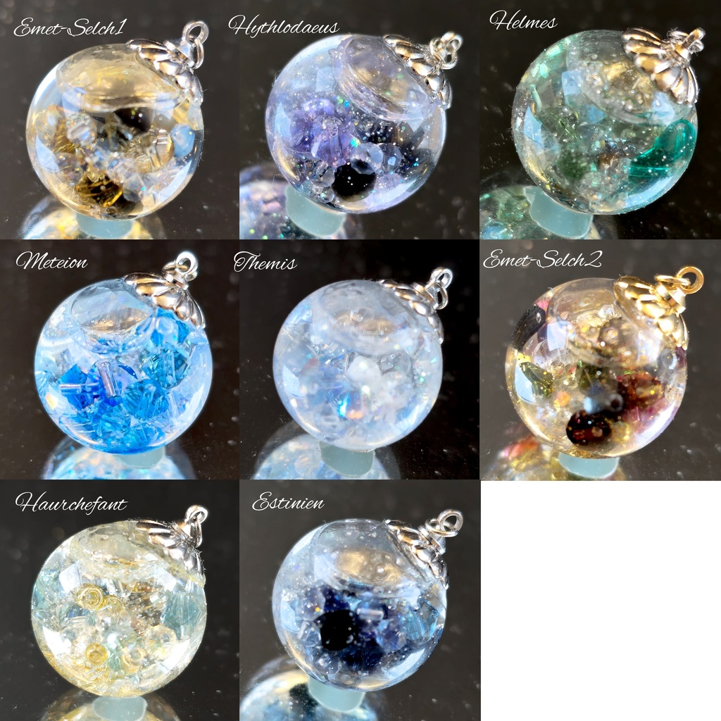 FF14イメージアクセサリー ガラスドームネックレス(NPC)