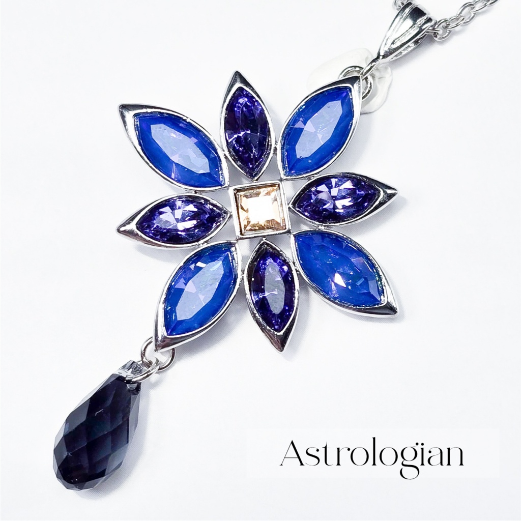 【Crystal Bloom ー花星晶ー】FF14 ジョブイメージペンダント【占星術師】
