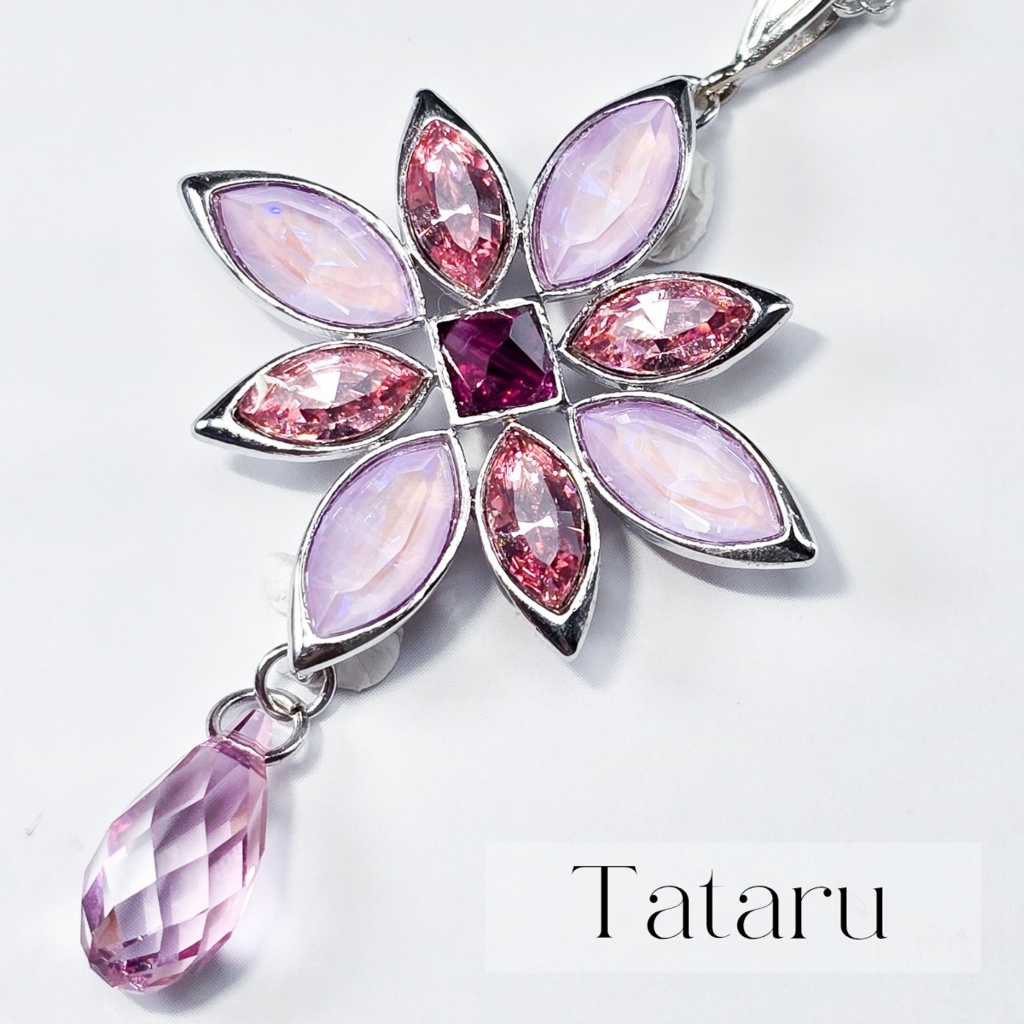 【Crystal Bloom ー花星晶ー】FF14 NPCイメージペンダント【タタル】
