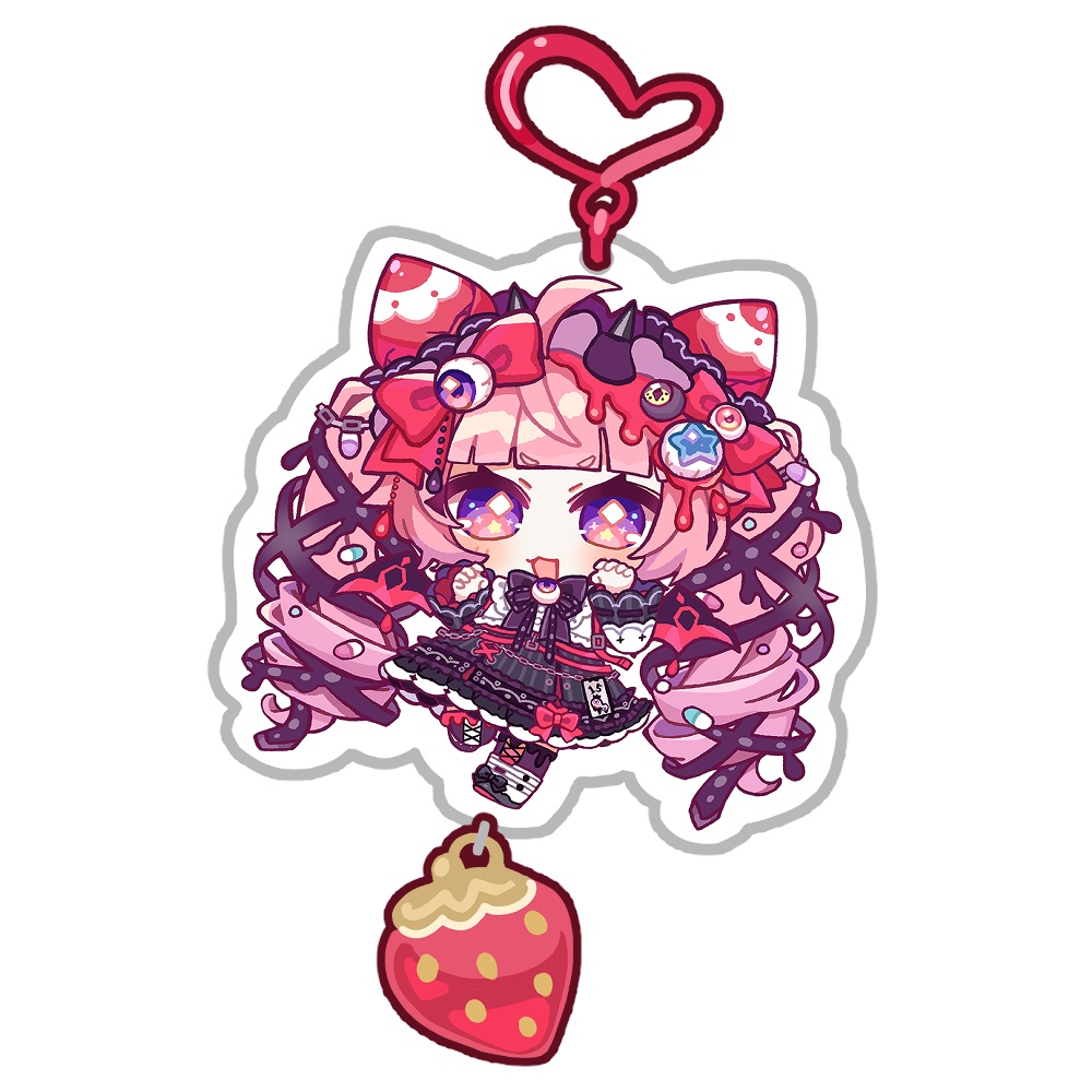 いちごちゃん アクリルキーホルダー