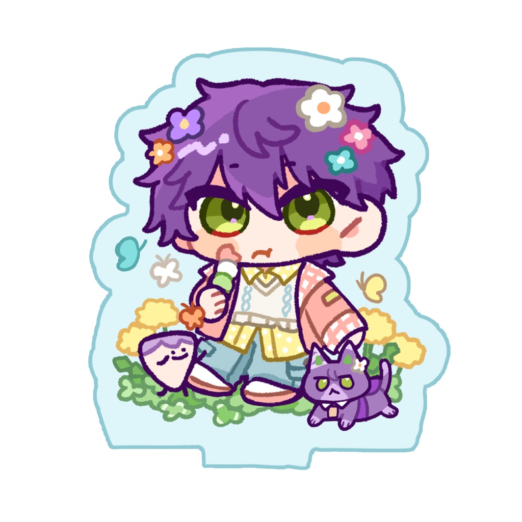 とがびとピクニックアクスタ けんもち