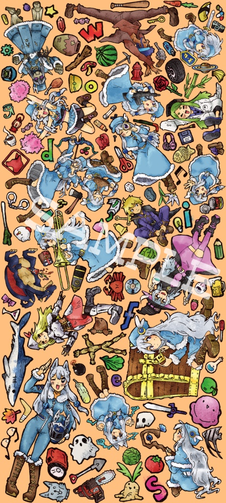 ウディフェスヘッダーイラスト壁紙