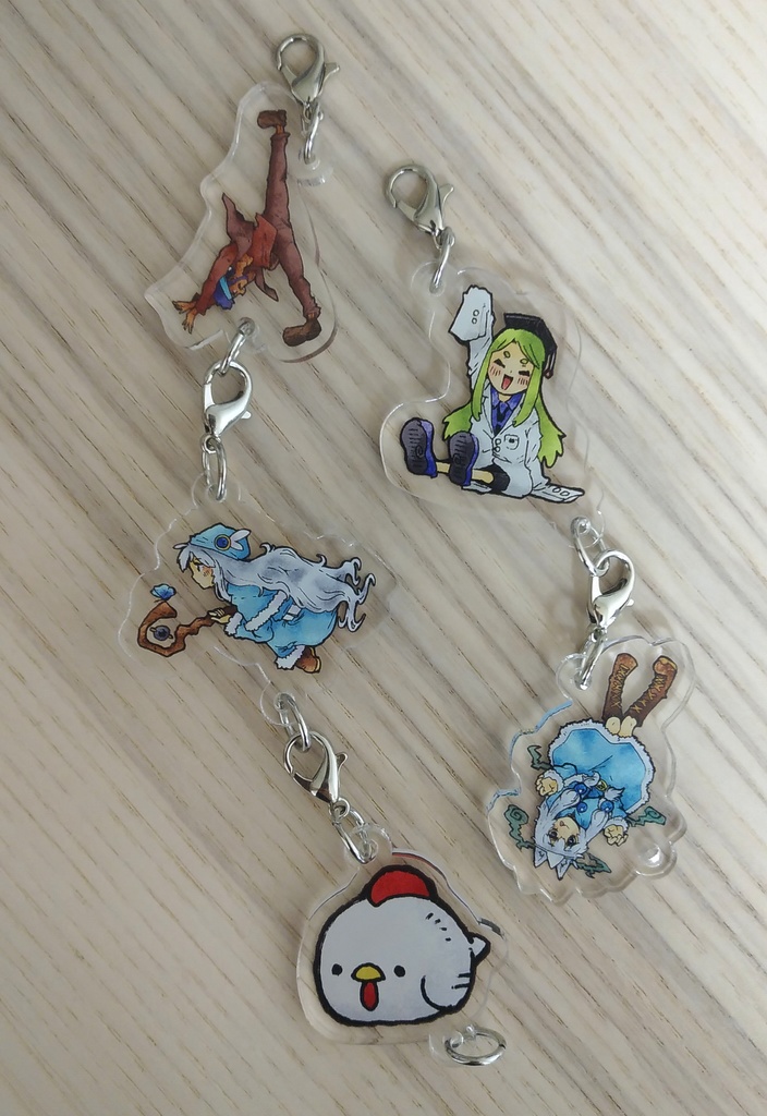 ウディフェスご支援アクリルキーホルダー