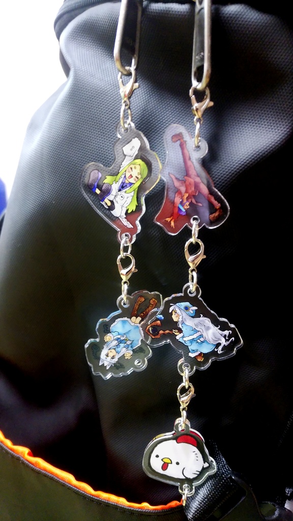 ウディフェスご支援アクリルキーホルダー