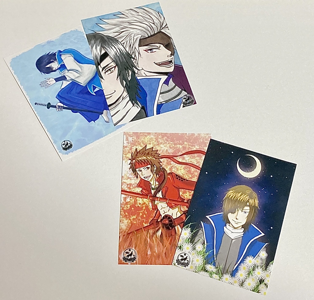 無配ポストカード4種【十五夜の宴】