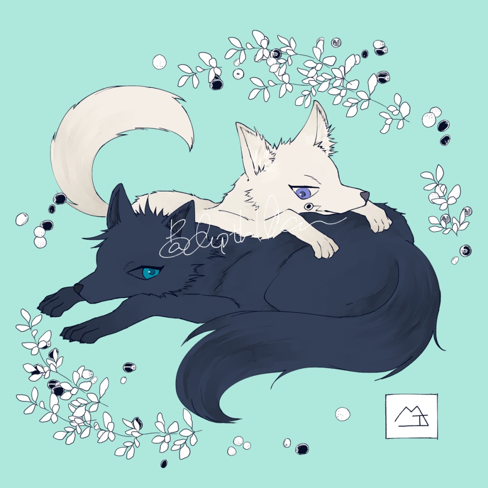 伏棘🐺🦊iPhoneケース