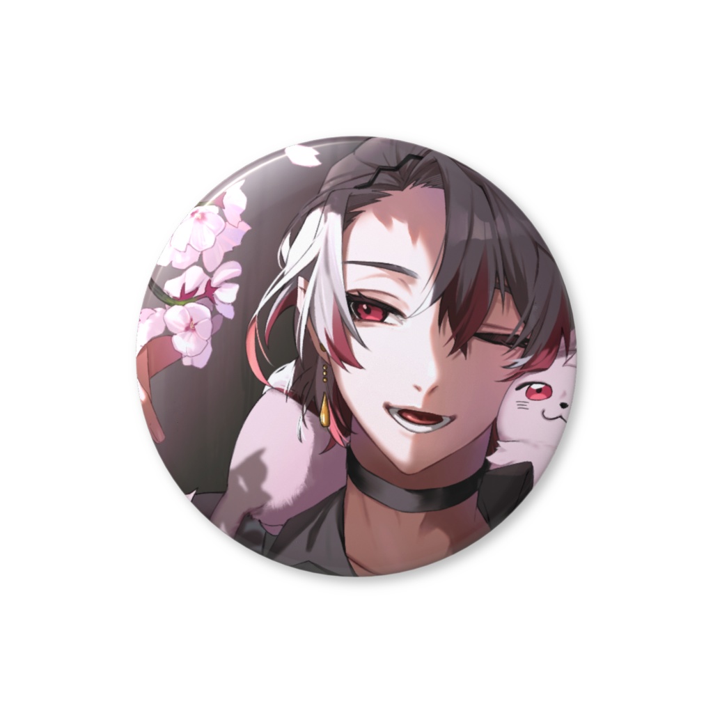 紅月 SpringGoods　缶バッジ（さくらさくら）