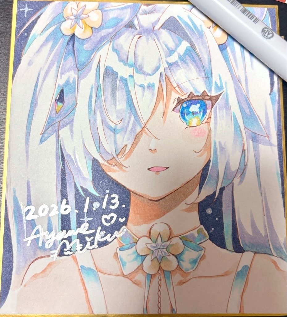 ミニ色紙 シンデレラ(勝利の女神:NIKKE)