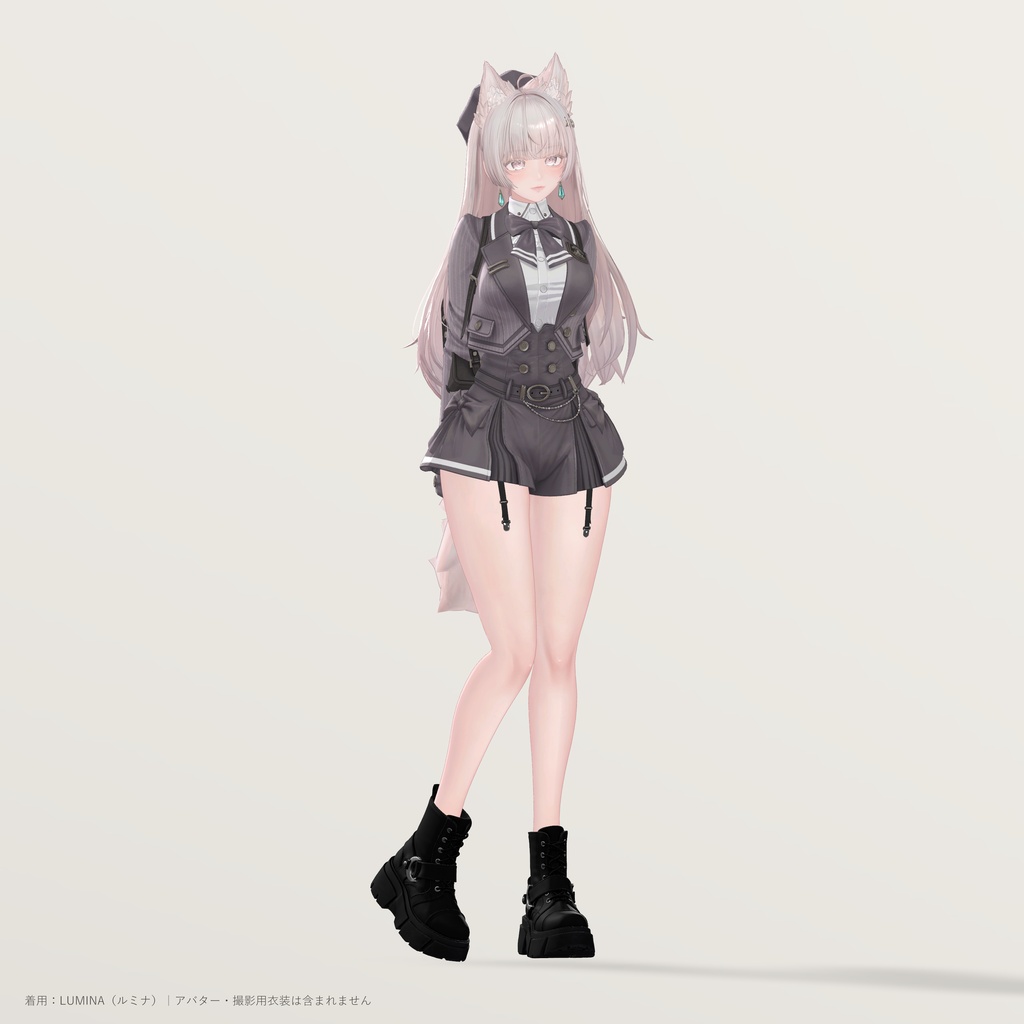 CRESCENT HARNESS BOOTS|厚底ハーネスブーツ