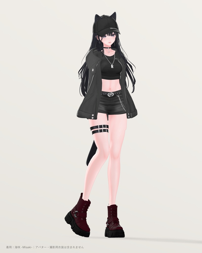 CRESCENT HARNESS BOOTS|厚底ハーネスブーツ